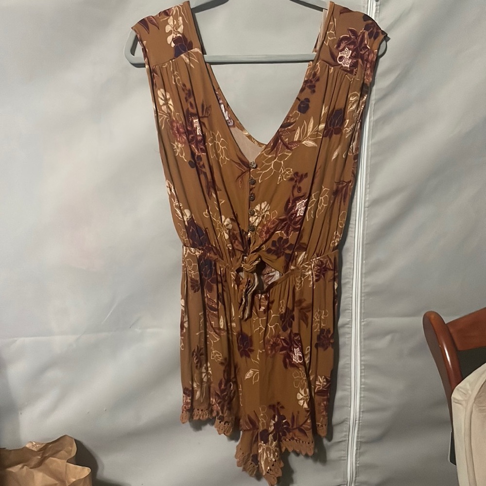 Floral Ladies Romper